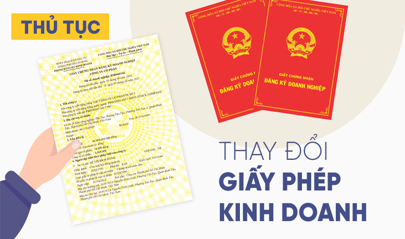 Dịch Vụ Thay Đổi Giấy Phép Kinh Doanh Tại Biên Hòa – Đồng Nai Uy Tín, Nhanh Chóng